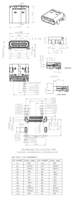 Conector de puerto de carga USB hembra tipo C, doble fila, montaje superior, PCB, Horizontal, 24 pines