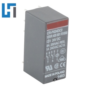 Nouveau module de relais intermédiaire de la série CR d'origine CR-P024DC2, contrôleur de programmation PLC 1SVR405601R1000 en stock - Product Image 2