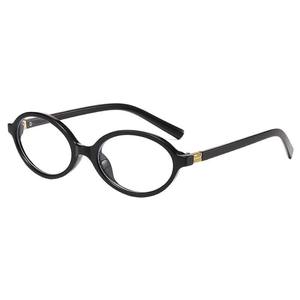 Lunettes ovales à imprimé léopard, verres UV400 Ac, monture moyenne, lunettes optiques unisexes avec motif Dragon et Phénix RG3089 - Product Image 1