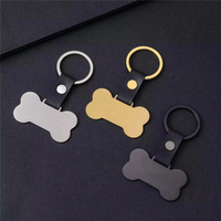 Porte-clés personnalisé en alliage de zinc émaillé, plaque vierge pour sublimation, porte-clés en métal, porte-étiquette géométrique