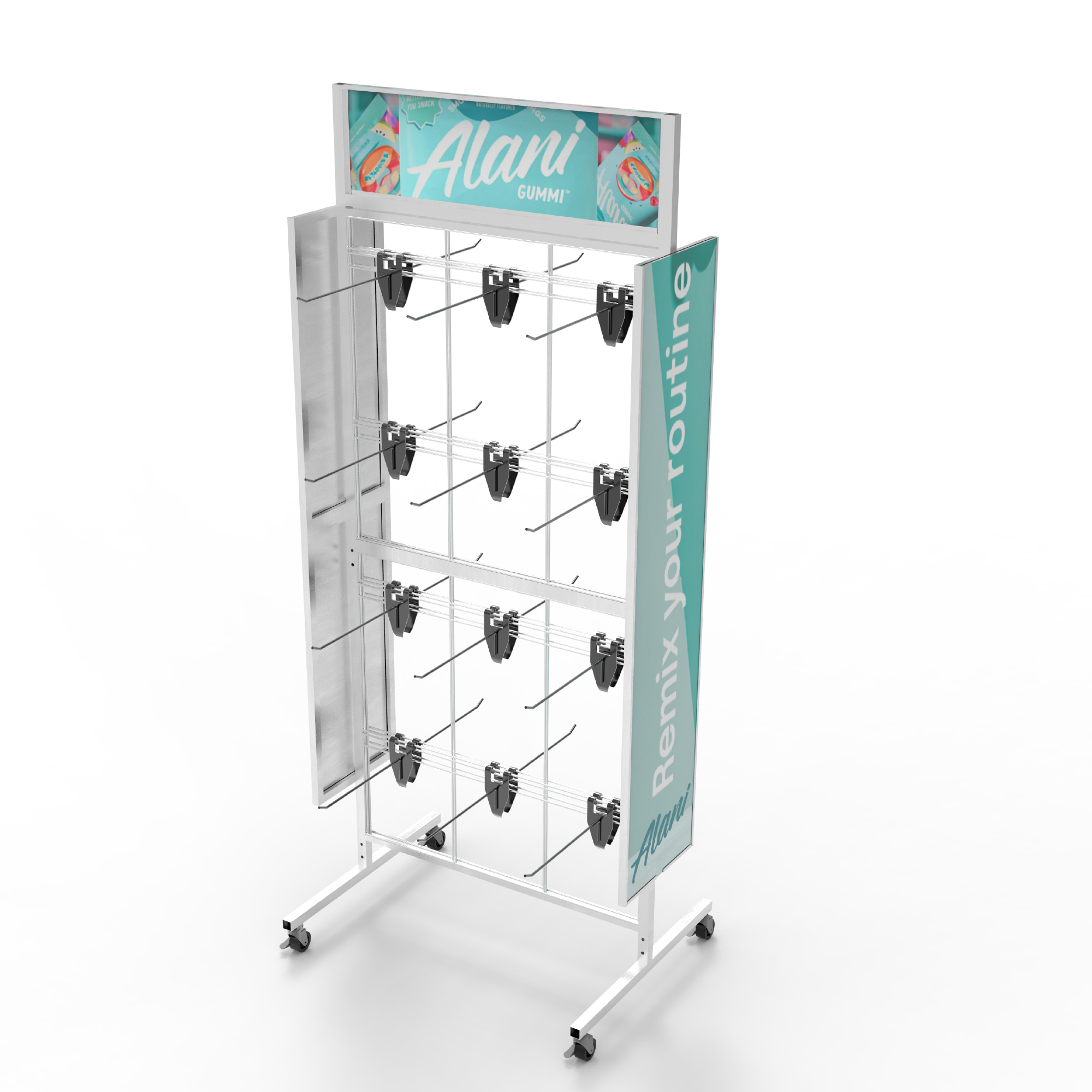 Snack Metal Display Rack for Food Packagingsnack Metal Display Rack for Food Packaging — view 3