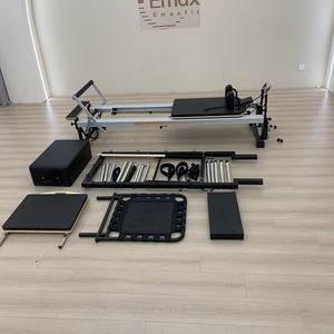 Máquina de <span class=keywords><strong>Pilates</strong></span> Reformer Automática Retráctil con Cuerda, Resortes Alemanes, Equipo de <span class=keywords><strong>Pilates</strong></span> <span class=keywords><strong>Stott</strong></span> - Product Image 1
