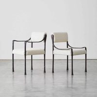 Chaise de salle à manger moderne de luxe en cuivre pur, fauteuil en velours design, chaise de loisirs artistique pour la décoration de villas et de maisons de prestige
