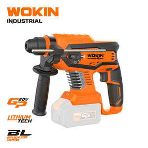Máy khoan búa xoay không dây công nghiệp WOKIN 621528, pin Li-ion 20V, động cơ không chổi than - Product Image 3