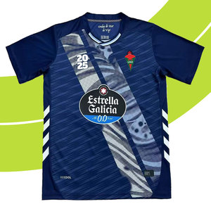 Venta al por Mayor de Camisetas de Fútbol Retro Personalizadas 2025-26, Maillot Celta, Nombre y Número del Equipo, Clubes de <span class=keywords><strong>la</strong></span> <span class=keywords><strong>La</strong></span>-<span class=keywords><strong>Liga</strong></span>, Conjunto Thailandsea - Product Image 2