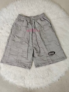 <span class=keywords><strong>Pantalones</strong></span> cortos de espuma gruesos de Color sólido de verano de talla grande rectos sueltos casuales para hombres <span class=keywords><strong>pantalones</strong></span> de baloncesto para correr <span class=keywords><strong>pantalones</strong></span> cortos ligeros - Product Image 6