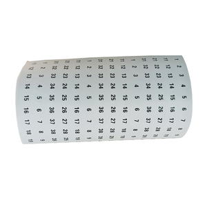 30 fogli etichette con numeri piccoli <span class=keywords><strong>adesivi</strong></span> 1-100 numeri <span class=keywords><strong>adesivi</strong></span> rotondi etichette con numeri autoadesivi piccoli da 0.4 pollici per ufficio - Product Image 5