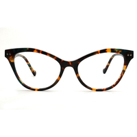 Cat87 nouveau luxe mode oeil de chat forme écaille de tortue acide acétique plaque lunettes cadre femmes lunettes optiques lunettes de lecture