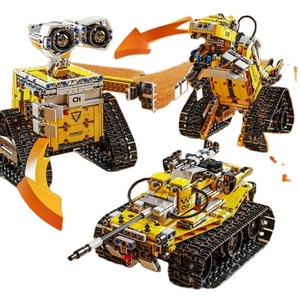 Bloques de Construcción, <span class=keywords><strong>Robot</strong></span> de Juguete Programable, Control Remoto Eléctrico, Compatible con <span class=keywords><strong>LEGO</strong></span> - Product Image 1