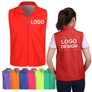 فكرة هدية سترة شعار مخصص زي العمل التطوعي الخيري الترويج للمناسبة مع ملابس العمل سترة طباعة الشعار - Product Image 1