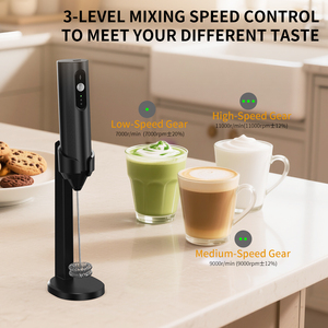 Meilleur <span class=keywords><strong>mousseur</strong></span> à lait électrique automatique portatif compatible <span class=keywords><strong>Nespresso</strong></span>, alimenté par USB, <span class=keywords><strong>avec</strong></span> support et couvercle, pour la cuisine et la maison - Product Image 5