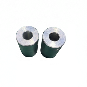 Piezas de Acero al Carbono Torneadas por CNC Personalizadas |   Manguito de Acoplamiento de Eje de Acero Mecanizado por CNC con Orificios para Tornillos de Fijación, Precio de Fábrica - Product Image 3