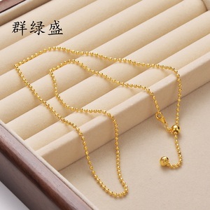 สร้อยคอเงินแท้ Qunlvsheng S925 ขนาด 50 ซม. 60 ซม. ปรับได้ ใส่ได้ทุกวัน สำหรับทุกเพศ - Product Image 2