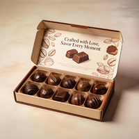 Boîtes d'emballage en carton ondulé personnalisées pour chocolat, conception de boîte alimentaire, boîte postale, emballage en papier pour expédition