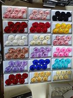 100% Echte Ge conserveerde Witte en Rode Rozenblaadjes, Langdurig (3-5 jaar), voor Aanzoek, Bruiloft, Confetti, Bloemenmeisje, Feest, Moederdag