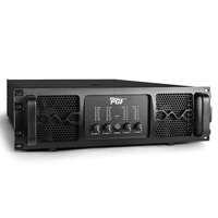 Nouvelle Conception Amplificateur Professionnel Audio Extérieur Haute Puissance 1300W 3U 4 Canaux Pour Haut-Parleur de Basses