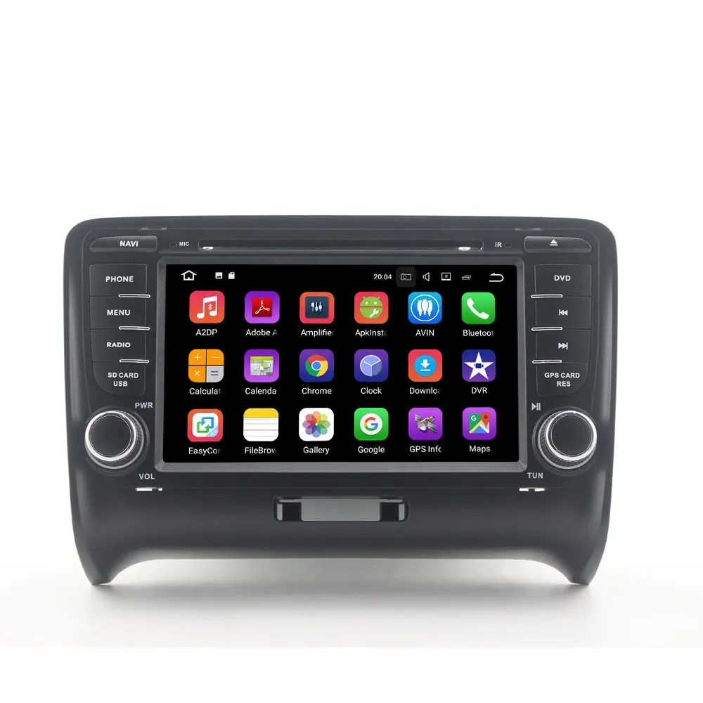 Autostereo untuk Mobil Audi TT 2 8J 2006-2014 2 Din 9 Inci Android 10.0 Radio Multimedia Pemutar Video Navigasi WIFI Head Unit GPS