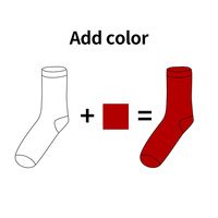 Chaussettes de football en polyester tricoté pour jeunes hommes, personnalisées OEM, avec absorption numérique de l'humidité et semelle antidérapante haute performance – Vente en gros