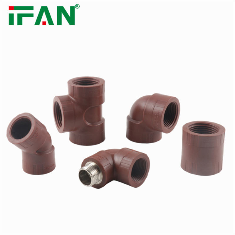 IFAN Factory Supply PPH Pipe Fittings 1/2''-1'' OEM Size Color Smooth ...