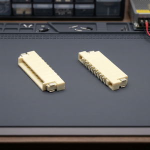 832JDXXPTX-42 1.0ph NZFPC SMT สายแบนแบบสองแถว 2 คอนแทค ระยะห่าง 1.5 มม. 4~30 พิน FFC FPC สายแบนแบบยืดหยุ่น ทองเหลืองชุบดีบุก มุมฉาก ระยะห่างระหว่างพิน 1 มม. แบบม้วนและแบบเทป - Product Image 2