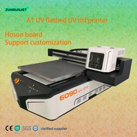 Zunsunjet alta velocidad Largeformant Industrial 60Cm 90Cm 6090 3200 I3200 U1Hd Hoson Uv impresora plana para impresión de caja de teléfono Uv