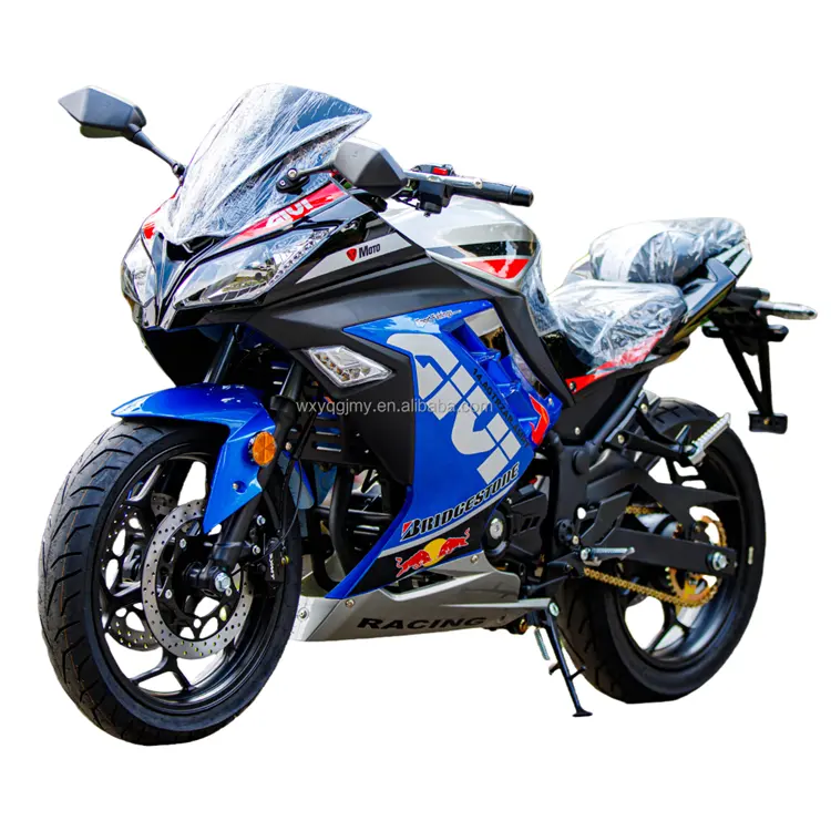 Hoge Kwaliteit Cool Motorfiets 200cc 300cc 400cc 2 Wielen Motorfiets Volwassenen Gasoiline Motorfiets