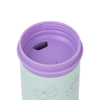 Bouteille d'eau en acier inoxydable brevetée DAIAN fiole à vide à large bouche avec nouvelle poignée large pour le camping en plein air et le sport