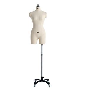 Maniquí de Espuma para <span class=keywords><strong>Mujer</strong></span>, Parte Superior del Cuerpo, con Postura de Pie, para Exhibición de Ropa en Tiendas y Sastrerías - Product Image 1