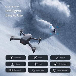 2022 GPS professionnel 3 axes cardan 4K caméra HD 5G WiFi 5KM FPV sans balais pliable quadricoptère c <span class=keywords><strong>fly</strong></span> faith 2S Drone - Product Image 6