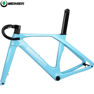 Cuadro de carbono Freno de disco Max 700 X 32C <span class=keywords><strong>AERO</strong></span> Cuadro de bicicleta de carretera BSA T47 Cable interno completo con manillar DI2 - Product Image 4