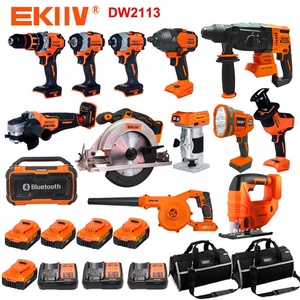 EKIIV Outil électrique sans fil professionnel 19 pièces pour une productivité accrue dans la construction et la rénovation CK2119 Ultimate tout-en-un - Product Image 5