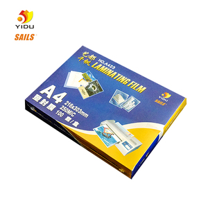 Feuilles de plastification thermique <span class=keywords><strong>A4</strong></span> de haute qualité, super rigides, 250 microns (10 mil), <span class=keywords><strong>pour</strong></span> la protection des menus et des cartes d'identité - Product Image 1