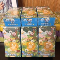 Коллекционный набор премиум-класса Pokemon Simplified Chinese 151C Collect C151W Slim Booster Box: редкие голографические карты Генгар и Пикачу