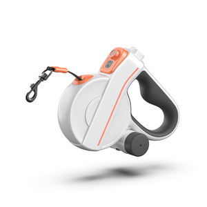 Luce Basic/ LED 5m regolabile riflettente piccolo e medio cane guinzaglio retrattile con sacchetto di cacca Dispenser - Product Image 1