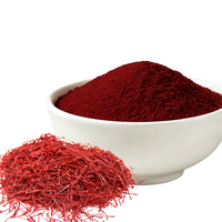 Polvo de Crocin a Precio de Fábrica al por Mayor, Extracto de Azafrán de Grado Alimenticio al 50%, Extracto Herbal Natural de la Flor de Crocus Sativus
