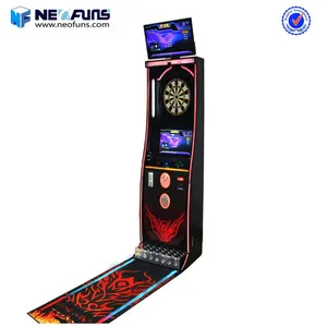 Yüksek Kaliteli Kapalı Spor Jetonlu Arcade Elektronik Dart Oyun Makinesi Çevrimiçi vs Phoenix Dart Tahtası