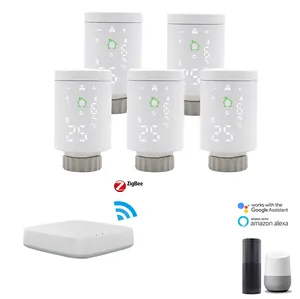 Điều Khiển Thông Minh Kỹ Thuật Số Điện Tử TRV Zigbee Tản Nhiệt Van Nhiệt Đầu