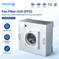 Unit Kontrol Grup Filter HEPA Fan Filter FFU 2x4 untuk Ribuan Unit Melalui RS485 untuk Proyek dan Zona Ruang Bersih Besar