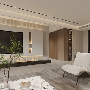 Vente en gros PVC carbone <span class=keywords><strong>ardoise</strong></span> bambou charbon cristal plaque co-extrusion panneau mural panneau pour revêtement mural intérieur décoratif - Product Image 3