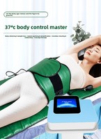 Ceinture de gestion corporelle 37C Sh37 à vibration pour la réduction des graisses, l'élimination de l'humidité et la dissipation du froid, style acupuncture, chauffante