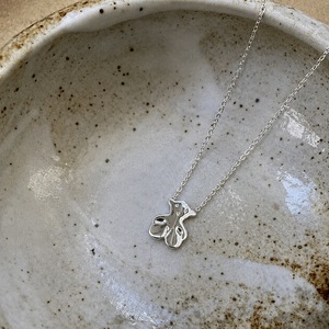 Collar con colgante de osito de plata de ley S925 para mujer, cadena de 405 cm, cadena de clavícula con forma de animal para uso diario - Product Image 3