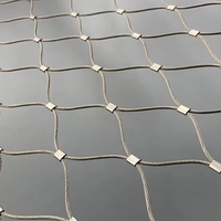 Câble de balustrade en acier inoxydable de qualité 316, filet en maille Inox pour balustrades de balcon / Filet Zoo pour garde-corps de terrasse