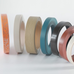 Banda de Borde ABS con Acabado Brillante y Efecto Madera, Revestimiento de PVC de Color Sólido para Tablero MDF, <span class=keywords><strong>Precio</strong></span> Competitivo - Product Image 2