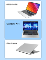 Ordinateur portable professionnel neuf de 14 pouces avec Windows 11, processeur Intel N4000, 6 Go de RAM DDR4, SSD de 1 To, double cœur sans fil, écran TN anglais (Royaume-Uni)