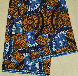 Tela Lisa algodón cera real imitar cera al por mayor para el mercado africano - Product Image 2