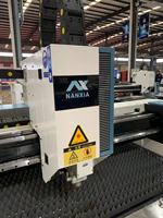 Machine de découpe laser à fibre 3000W CNC avec commande PLC, découpe de tôle, garantie de 2 ans, table de travail 8500x2800x2000mm