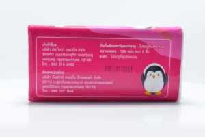 2023 OEM/ODM màu hồng phim hoạt hình ít động vật loạt 2-ply mô và hộ gia đình Sản phẩm giấy mặt làm sạch hộp mô - Product Image 2