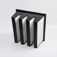 Filtres HEPA SFFILTECH de classe H10-H14 de type V à haute efficacité pour applications CVC et salles blanches
