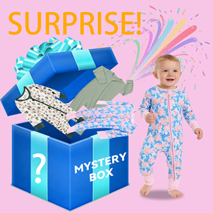 ชุดนอนเด็กทารกและเด็กเล็ก ผ้าไผ่ ลายสุ่ม กล่องสุ่มสุดคุ้ม ขายดี - Product Image 1