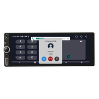 Navigation GPS universelle WiFi Aux sans fil Carplay Android Auto Radio FM Écran IPS 6,86 pouces Stéréo de voiture Android GPS